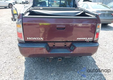 2007 Honda Ridgeline Rts from USA, damaged, VIN 2HJYK16417H502417